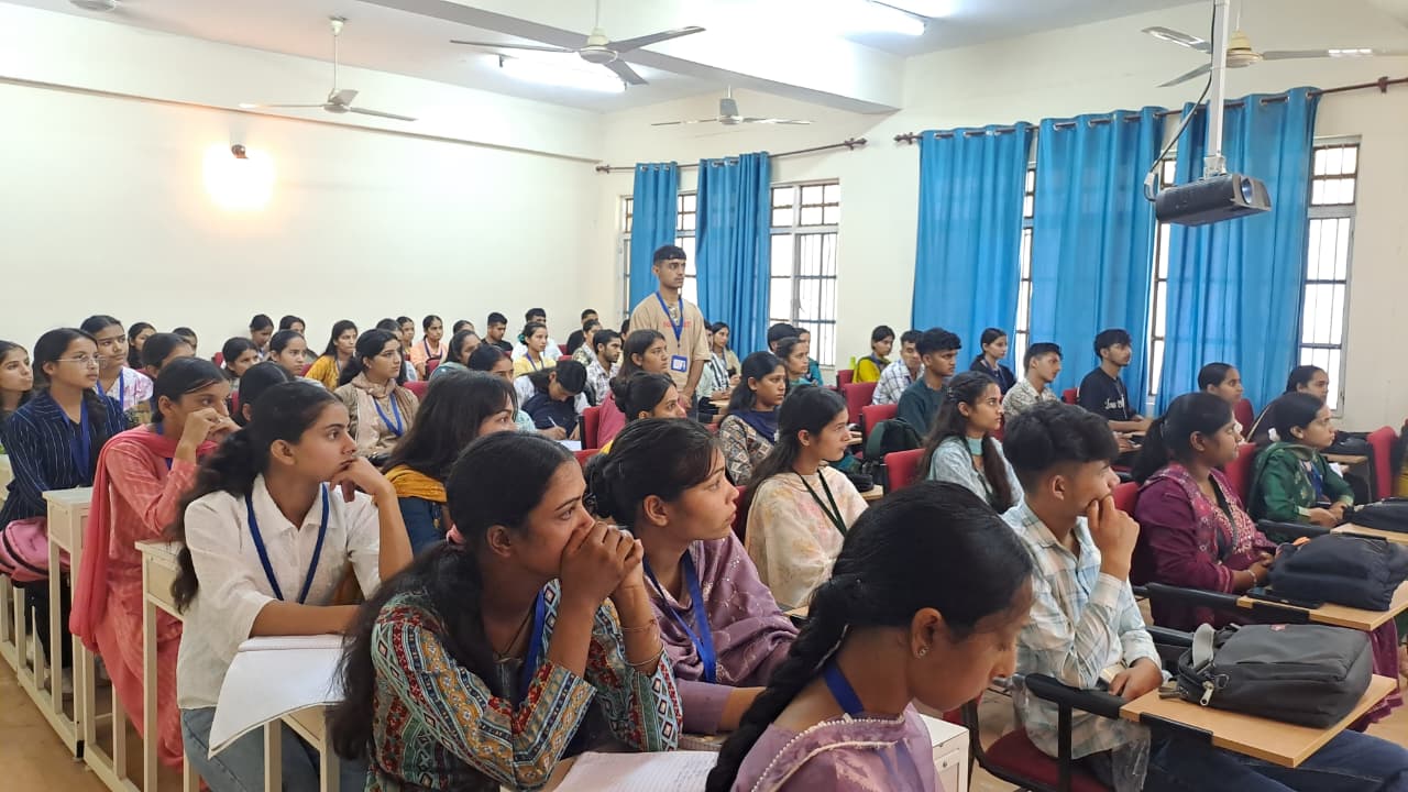 Departmental Activities "Talk on Banking & Financial Literacy"